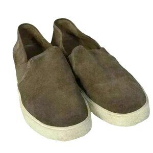 VINCE Blair Nubuck Slip-On Sneakers 7.5 Suede Minimalist Quiet Luxury Capsule